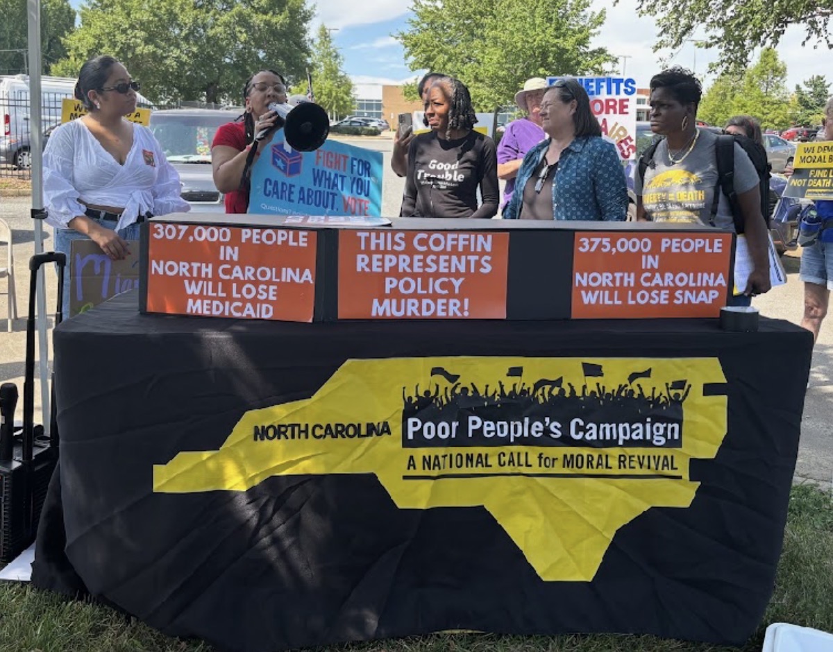 Community advocacy event